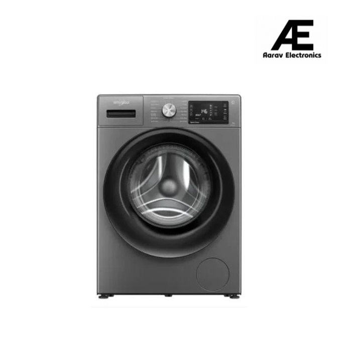 Whirlpool 9 kg Fully Automatic Front Load Washing Machine with In-built Heater Grey  (33027 XO9012BZV)