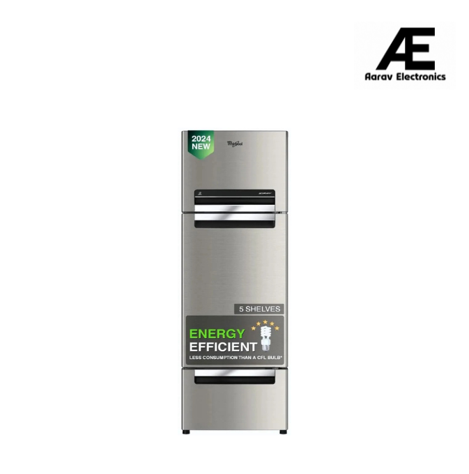 Whirlpool 215 L Frost Free Triple Door Refrigerator (FP 263D PROTTON ROY ARTEMIS STEEL (22197))