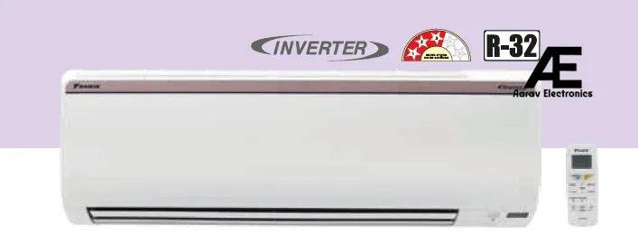 Daikin FTHT35UV16W 1.0 Ton Inverter 3 Star Hot &amp; Cold Split Air Conditioner