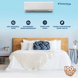Daikin 1.8 Ton 5 Star Inverter Split AC (Copper, Anti Microbial Filter,FTKF60TV16, White)
