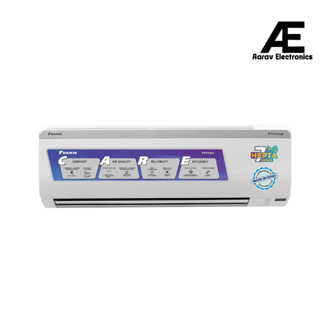 Daikin 1.5 Ton 3 Star Inverter Split AC with 3D Airflow, Power Chill, PM 2.5 Filter & Dew Clean Technology – FTKL50UV16UA