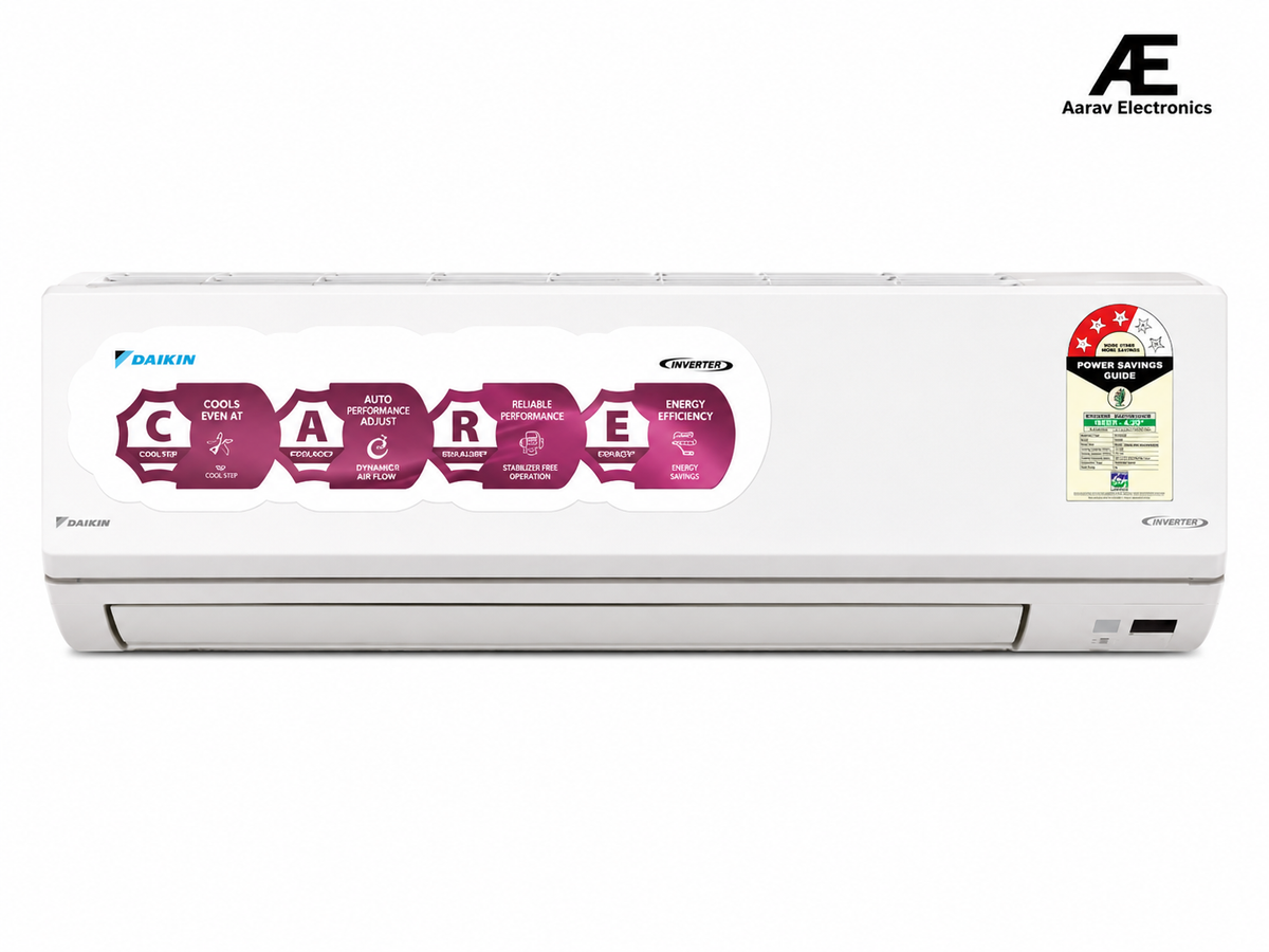 DAIKIN 2 Ton 3 Star Inverter Split AC (Copper Condenser, PM2.5 Filter, FTKL71XV16MAA)