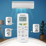 Daikin 0.8 Ton 3 Star, Fixed Speed Split AC (Copper, PM 2.5 Filter, FTL28UV16, White)