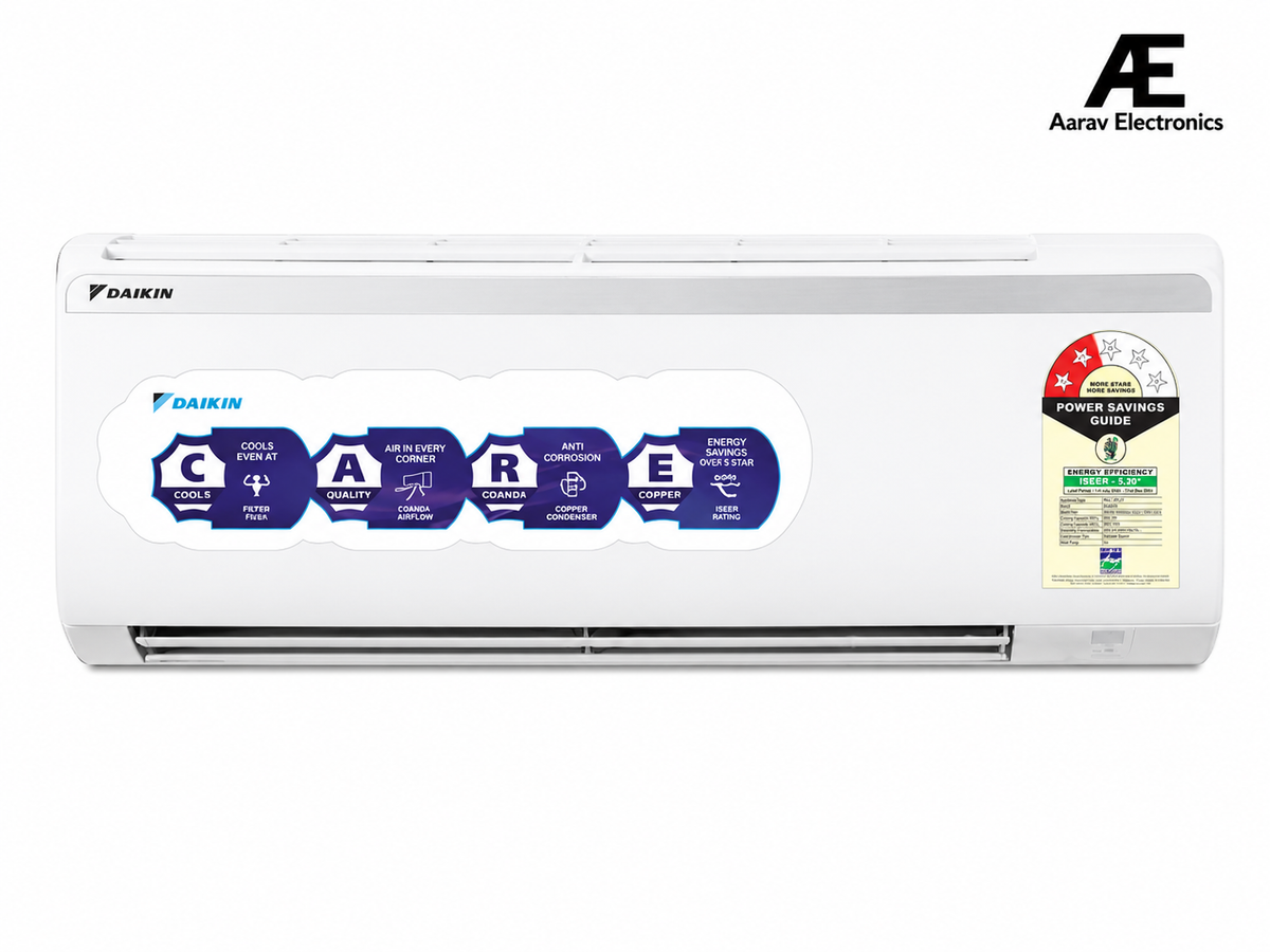 DAIKIN 0.8 Ton 2 Star Split AC (Copper Condenser, PM 2.5 Filter, FTQ28XV16WBA)
