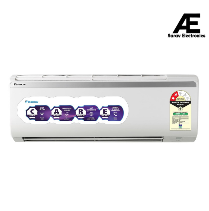 Daikin 1.5 Ton 2 Star, Fixed Speed Split AC (Copper, PM2.5 Filter, FTQ50XV16, White)