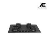 Faber Della HD784 CI AI 4 Burner Hob | 78CM Auto Ignition Brass Burner Hob