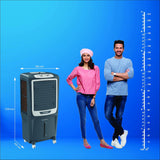 Crompton Gale 90 Litres Desert Air Cooler for home | Large &amp; Easy Clean Ice Chamber | 4-Way Air Deflection | Density Honeycomb Pads | Everlast Pump
