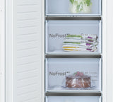 Bosch GIN81HD31I 212L Built-In No Frost Freezer, Home Connect, VarioZone, BigBox Drawer