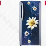LG GL-B201ABHD 185 L 3 Star Direct Cool Single Door Refrigerator with Fast Ice Making, Toughened Glass Shelves &amp; Moist N Fresh – Blue Harmony