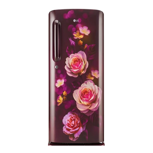 LG GL-B201APBD 185L 3Star Direct-Cool Single Door Refrigerator Moist ‘N’ Fresh Purple Bloom