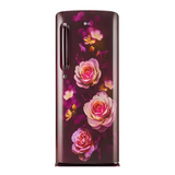 LG GL-B201APBD 185L 3Star Direct-Cool Single Door Refrigerator Moist ‘N’ Fresh Purple Bloom