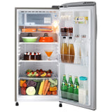 LG 185 L 3 Star Direct-Cool Single Door Refrigerator Appliance (GL-B201APZD, Shiny Steel, Fast Ice Making, Gross Volume- 190 L)