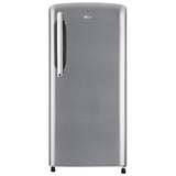 LG 201 L 3 Star Direct-Cool Single Door Refrigerator (GL-B211HPZD, Shiny Steel, Fast in Ice Making)