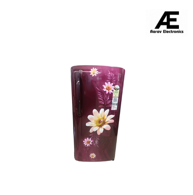LG GL-B211HSHB 201L 1 Star Inverter Direct Cool Single Door Refrigerator (Blue Waterlily, Fast Ice Making, Smart Connect, 2025 Model)