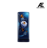 LG 210 L, 3 Star, Direct Cool, Smart Inverter Compressor, Single Door Refrigerator (2025 Model, GL-B231ABWD, Blue Waterlilly, Humidity Controller, Base stand with Drawer &amp; Fast Ice Making)