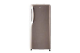 LG 210 L, 3 Star, Direct Cool Single Door Refrigerator (GL-B231AFSD, Fawn Steel, Base stand with drawer &amp; Fast Ice Making)