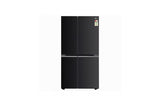 LG 650L Side by Side Refrigerator, Wi-Fi Convertible, DoorCooling+™, Ebony Sheen Finish, 3 Star GL-B257EES3