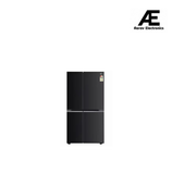 LG 650L Side by Side Refrigerator, Wi-Fi Convertible, DoorCooling+™, Ebony Sheen Finish, 3 Star GL-B257EES3