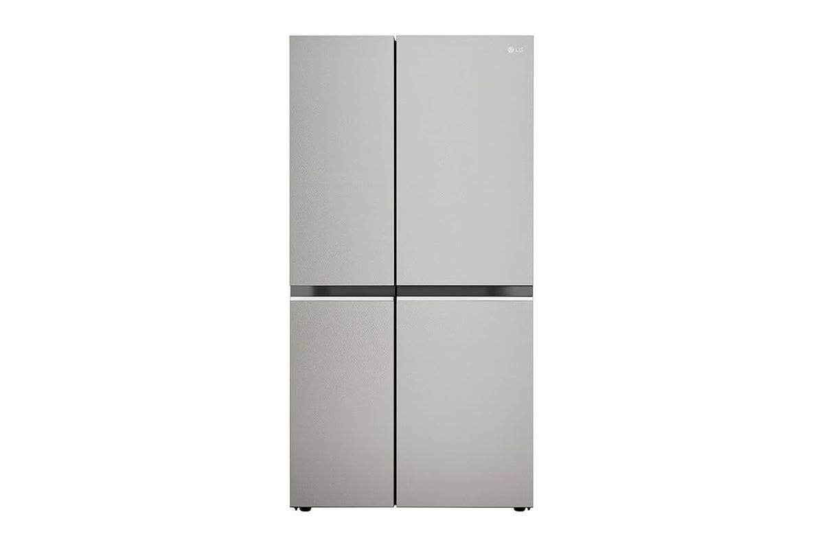 LG 650 L 3 STAR Frost Free Smart Inverter Double Door Side By Side Refrigerator(Wi-Fi Convertible, DoorCooling,GL-B257EUS3, Urban Steel Finish, Convertible)