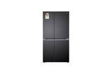 LG 650L, Side-by-Side Refrigerator,Convertible, Matte Black, 3 Star GL-B257HMC3