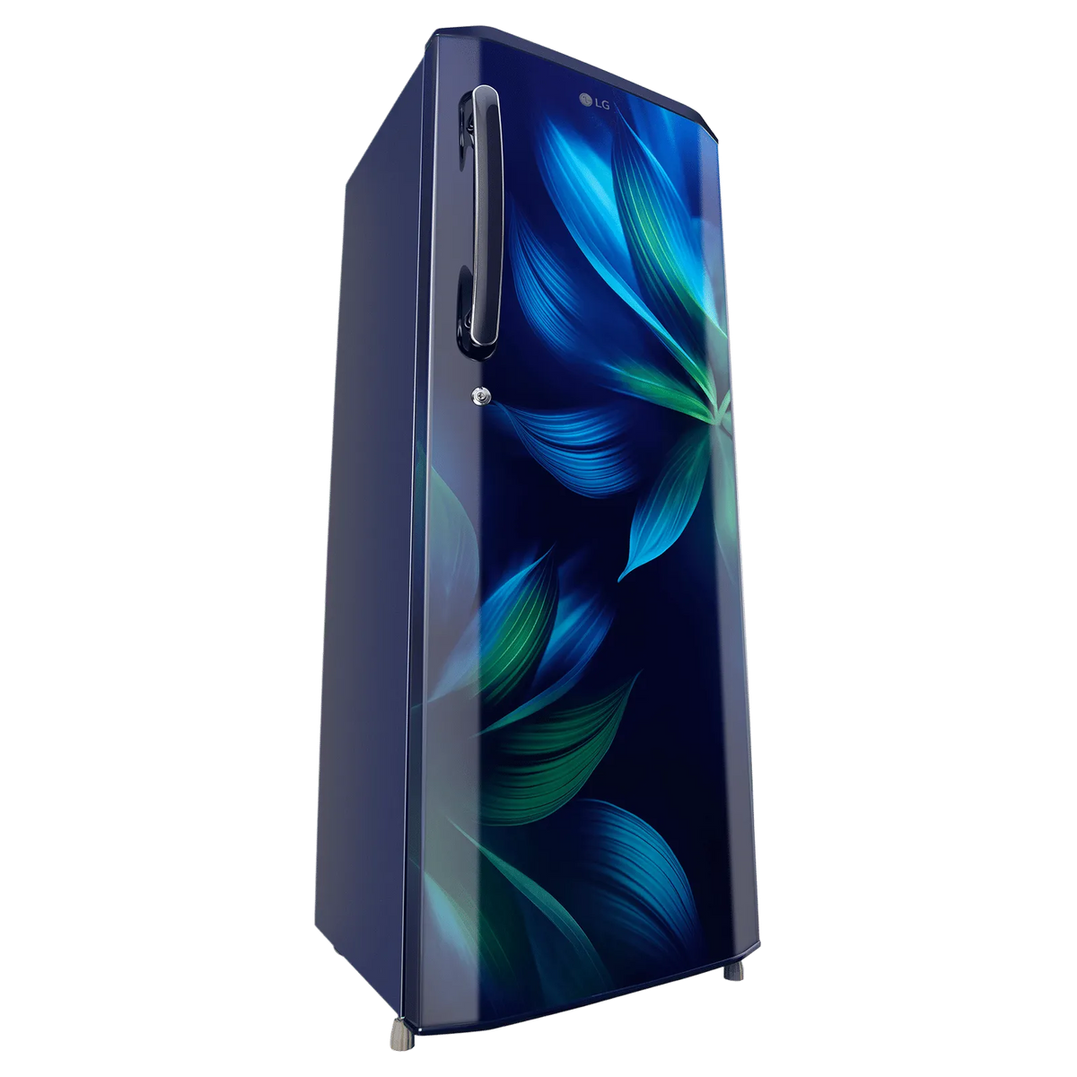 LG 281 Series 261 Litres 3 Star Direct Cool Single Door Refrigerator with Auto Smart Connect (GL-B281BBAX, Blue Aurora)