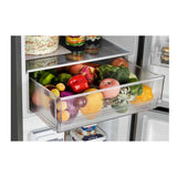 LG 340 L 3 Star Bottom Freezer Refrigerator (2025 Model, Door Cooling+™, Wi-Fi Convertible, E-Micom Control, Shiny Steel, BEE Certified, Smart Inverter Compressor) GL-B382DPZX