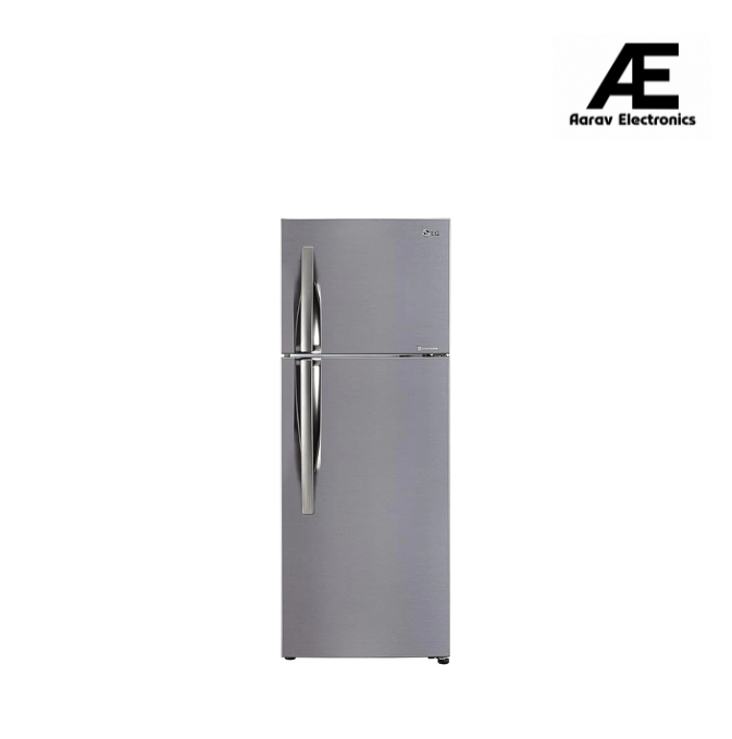 LG 308 L 2 Star Frost Free Inverter, Wi-Fi Double Door Refrigerator (GL-C322KPZY, Shiny Steel)