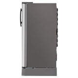 LG 185 L 3 Star Direct-Cool Single Door Refrigerator Appliance (GL-D199OPZD, Shiny Steel, Base stand with drawer)