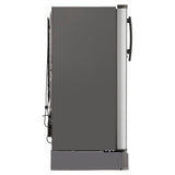 LG 185 L 3 Star Direct-Cool Single Door Refrigerator Appliance (GL-D199OPZD, Shiny Steel, Base stand with drawer)