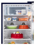 LG 185 L, 5 Star, Smart Inverter Compressor, Direct Cool Single Door Refrigerator (GL-D201ABIU.BBIZEBN, Blue ILAN, Moist N Fresh, Auto Smart Connect &amp; Base Stand Drawer)