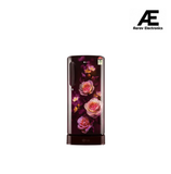 LG 201 Series 185 Litres 5 Star Direct Cool Single Door Refrigerator with Auto Smart Connect (GL-D201ASBU, Scarlet Bloom)