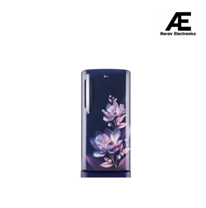 LG GL-D211HBMD 201 L 3 Star Direct-Cool Inverter Single Door Refrigerator Blue Marvel