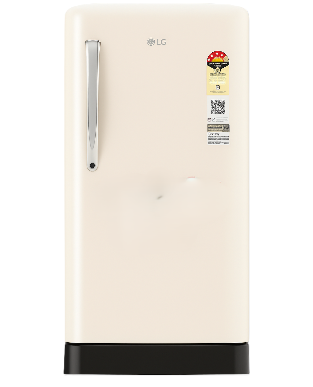 LG 201 L 3 Star Inverter Direct-Cool Single Door Refrigerator Appliance (GL-D211HNBD,Natural Beige , Base stand with drawer