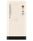 LG 201 L 3 Star Inverter Direct-Cool Single Door Refrigerator Appliance (GL-D211HNBD,Natural Beige , Base stand with drawer