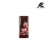 LG 201 L 5 Star Inverter Direct-Cool Single Door Refrigerator Appliance (GL-D211HSMZ, Scarlet Marvel, Base stand with drawer