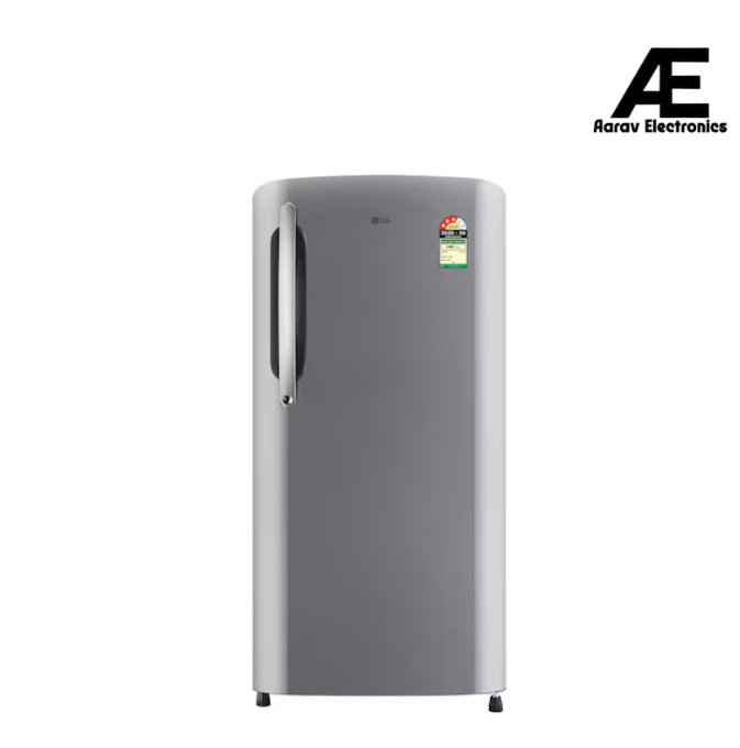 LG 201L 1 Star Direct Cool Single Door Refrigerator | Smart Inverter Compressor | Shiny Steel