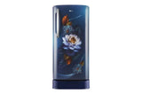 LG 210L Single Door Refrigerator with Smart Inverter Compressor, Direct Cool, Blue Water Lily Finish, 5-Star