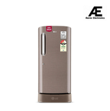 LG 210 L, 3 Star, Direct Cool Single Door Refrigerator (GL-D231AFSD, Fawn Steel, Base stand with drawer &amp; Fast Ice Making)
