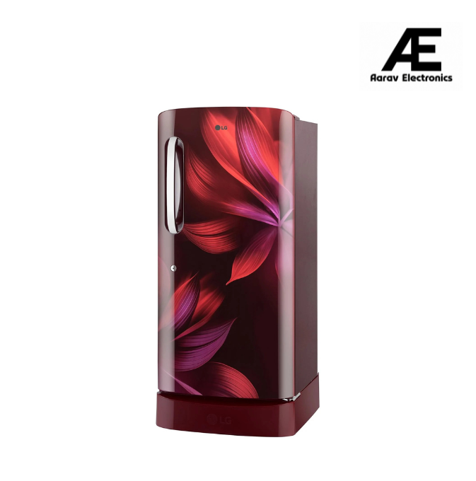 LG 210 L, 3 Star, Direct Cool, Smart Inverter Compressor, Single Door Refrigerator (2025 Model, GL-D231ASAD, Scarlet Aurora, Moist 'N' Fresh, Base stand with Drawer &amp; Fast Ice Making)