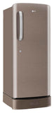LG 224 L, 3 Star, Direct Cool Single Door Refrigerator (GL-D241AFSD, Fawn Steel, Base stand with drawer &amp; Fast Ice Making)