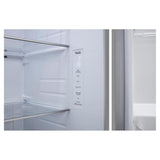 LG 630 L 3 Star Frost Free Smart Inverter Wi-Fi Double Door Side by Side Refrigerator (GL-L257CPZ3, Shiny Steel, Convertible, Door Cooling, Multi Air Flow | With Water &amp; Ice Dispenser)