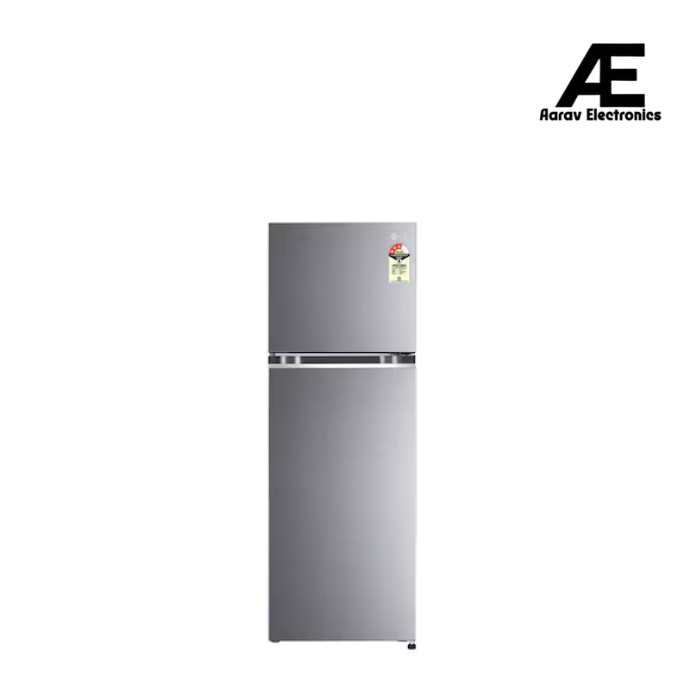 LG 246L Double Door Refrigerator with Multi Air Flow, Auto Smart Connect™, Dazzle Steel, 3 Star GL-N262SDSX