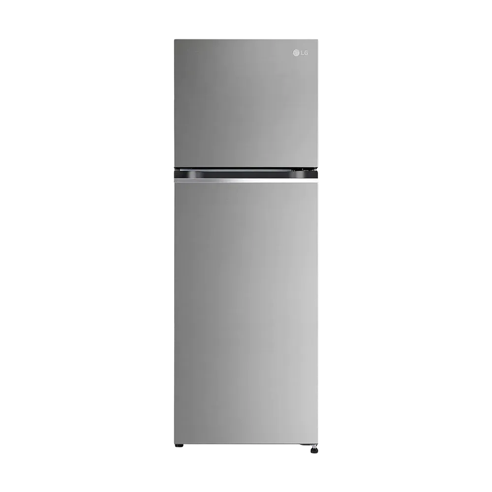 LG GL-N262SPZX 246L 3 Star Frost Free Double Door Refrigerator (Smart Inverter Compressor, Convertible Freezer, Multi Air Flow, Shiny Steel)