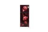 LG GL-N292BSCY 242L, 2 Star, Smart Inverter Compressor, Scarlet Charm Finish, Frost-Free Double Door Refrigerator