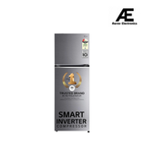 LG 322 L 2 Star Smart Inverter Frost-Free Double Door Refrigerator (GL-N342SDSY, Dazzle Steel, Express Freeze)