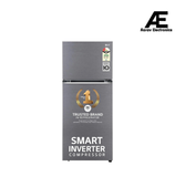 LG 380 L 2 Star Frost Free Smart Inverter Double Door Refrigerator Appliance (, GL-N412SDSY, Dazzle Steel, Express Freeze)