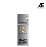 LG 246 L 3 Star Smart Inverter Frost-Free Double Door Refrigerator Appliance (GL-S262SDSX, Dazzle Steel, Convertible)