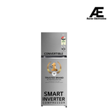 LG 246 L 3 Frost-Free Smart Inverter Compressor Double Door Refrigerator ( GL-S262SPZX, Shiny Steel, Convertible &amp; Multi Air Flow Cooling)