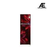 LG 246L Double Door Refrigerator with Smart Inverter Compressor, Convertible, Multi-Air Flow, Scarlet Aurora, 3 Star GL-S262SSAX