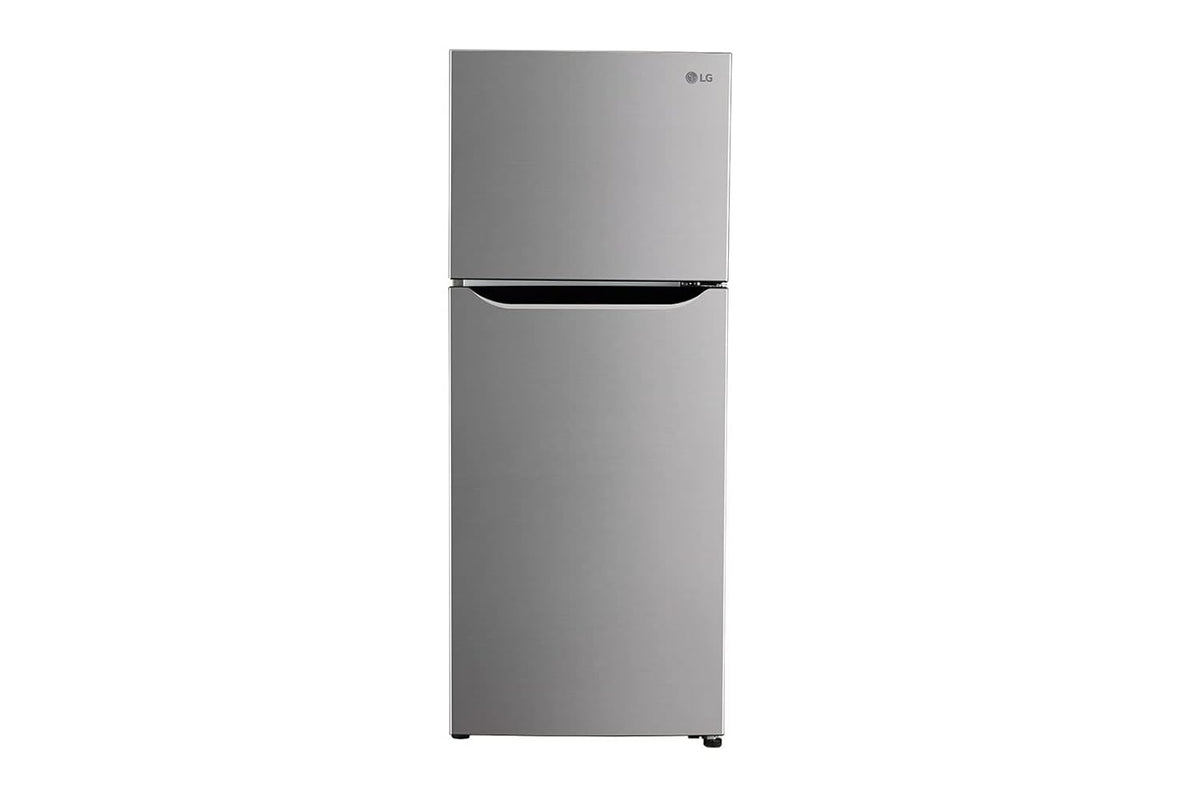 LG 260 Litres 2 Star Double Door Frost Free Refrigerator (GL-S292SPZY, Shiny Steel)